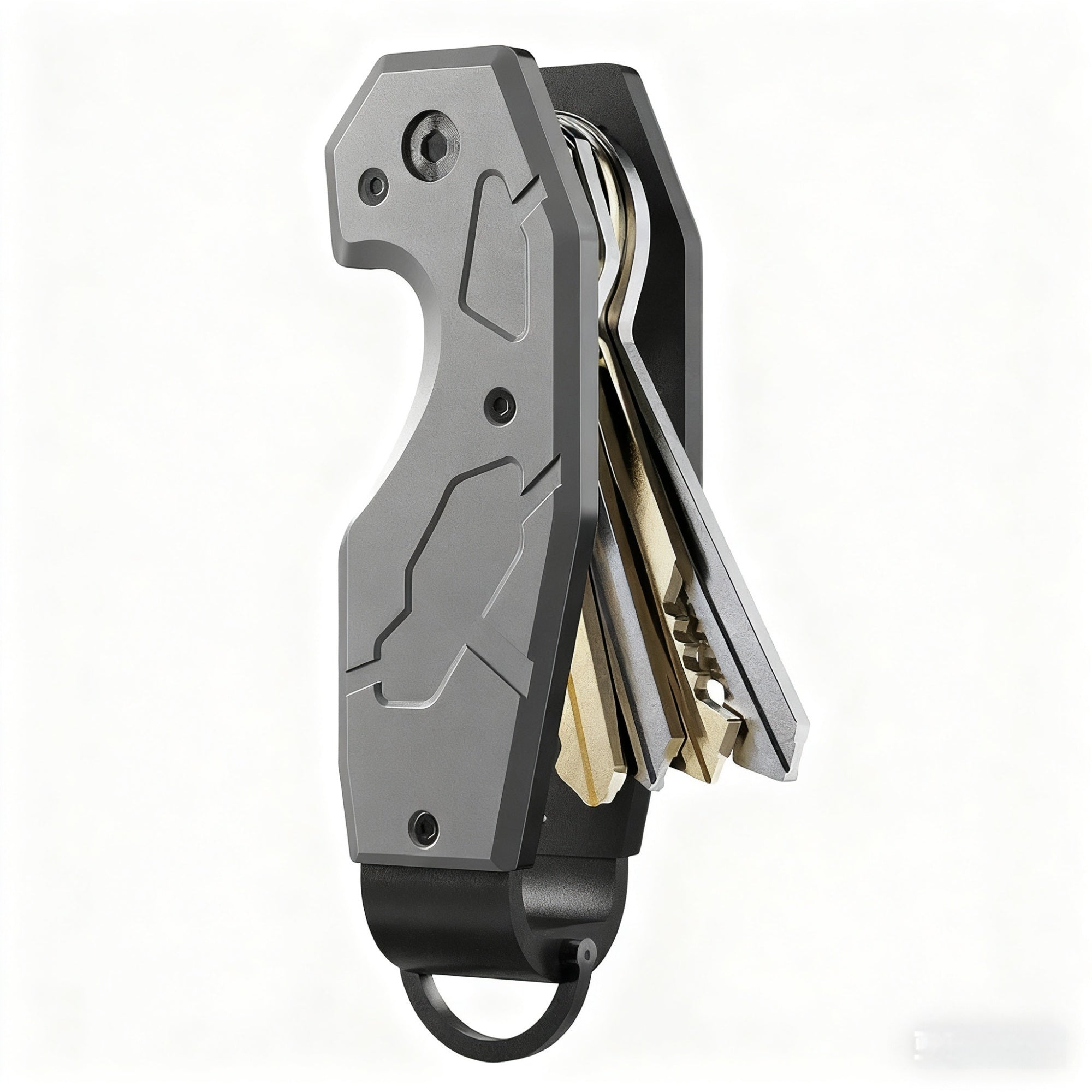 Metal Keychains Aluminum Alloy Portable Personalized Creative Storage