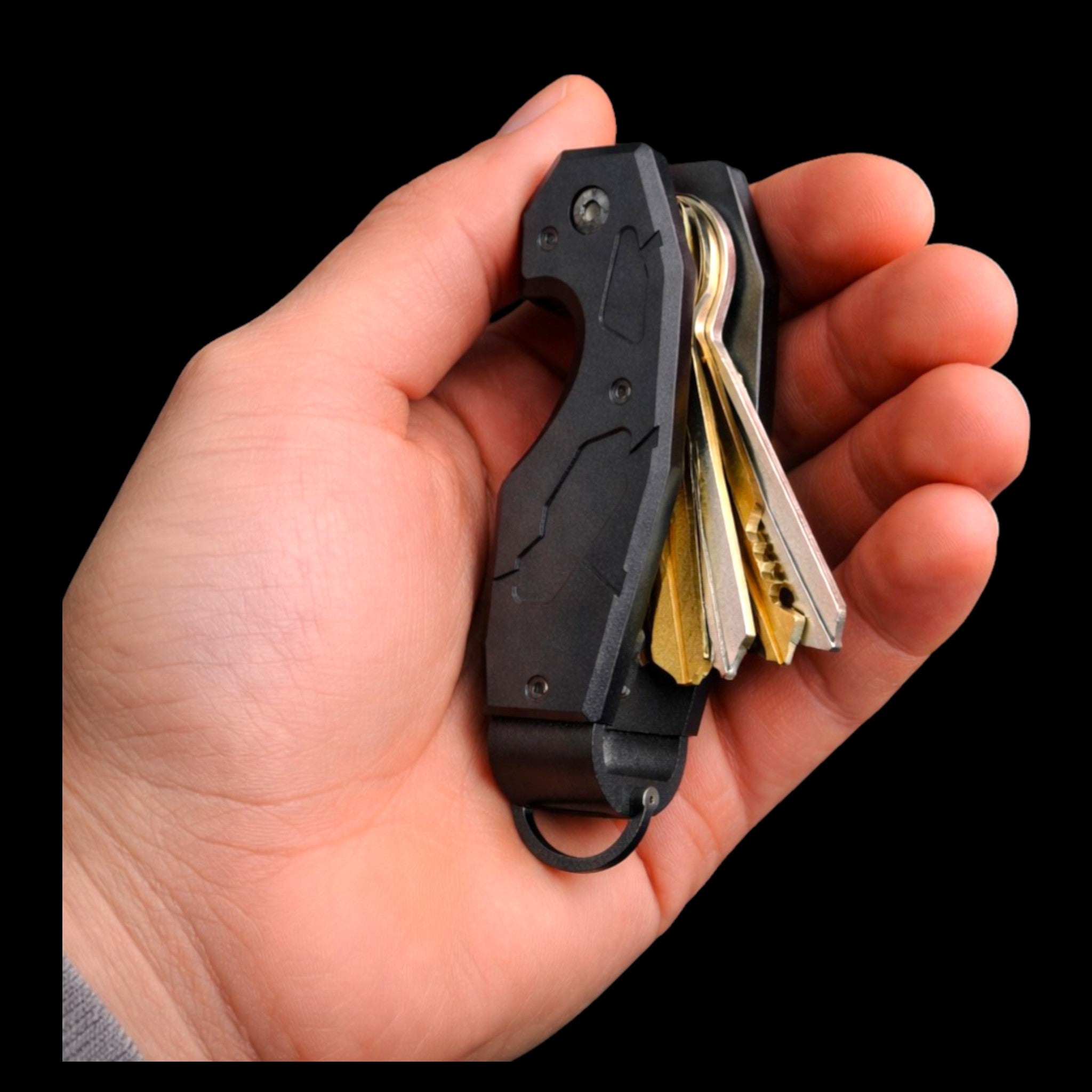 Slim Key Organizer aus Aluminium – Bis zu 5 Schlüssel