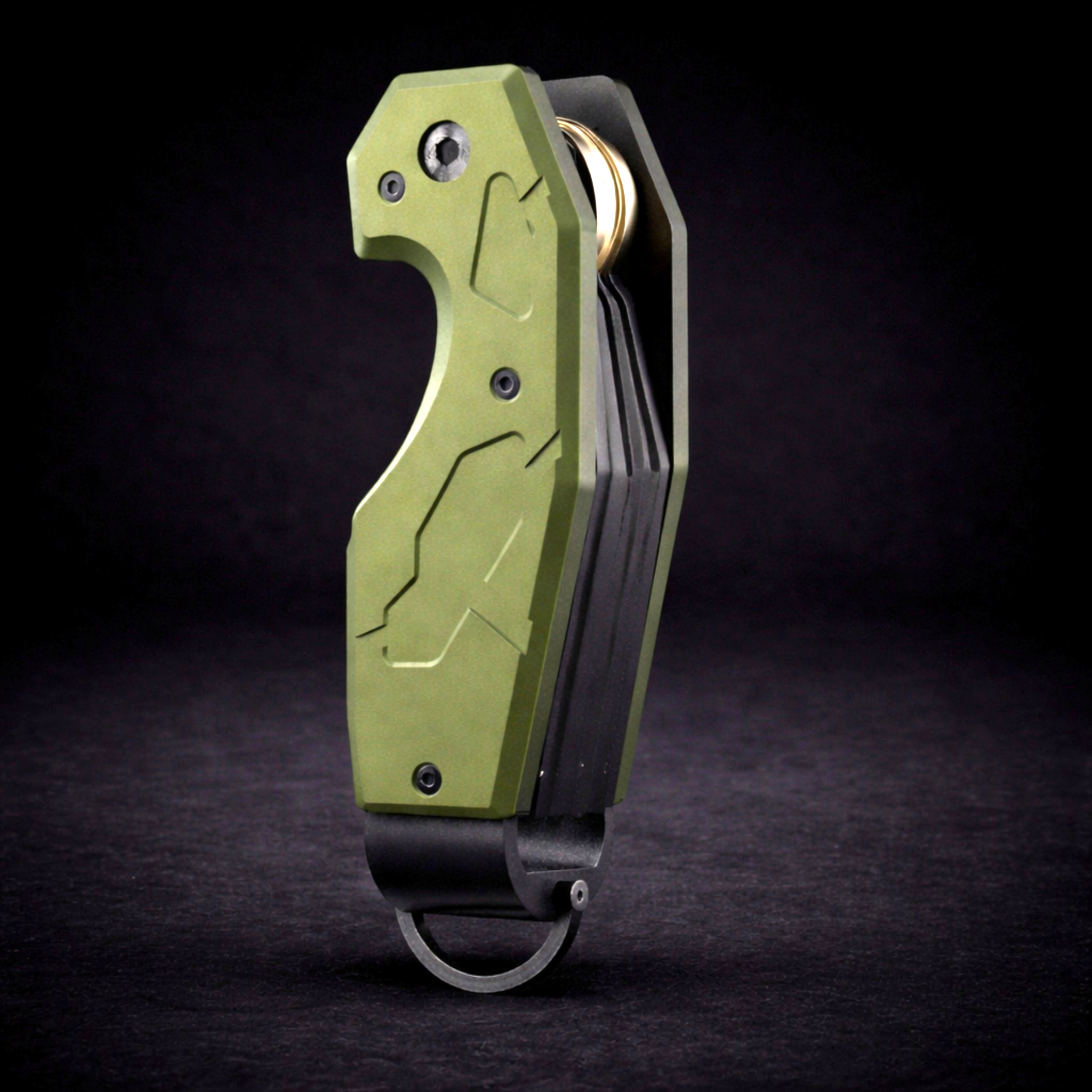 Slim Key Organizer aus Aluminium – Bis zu 5 Schlüssel