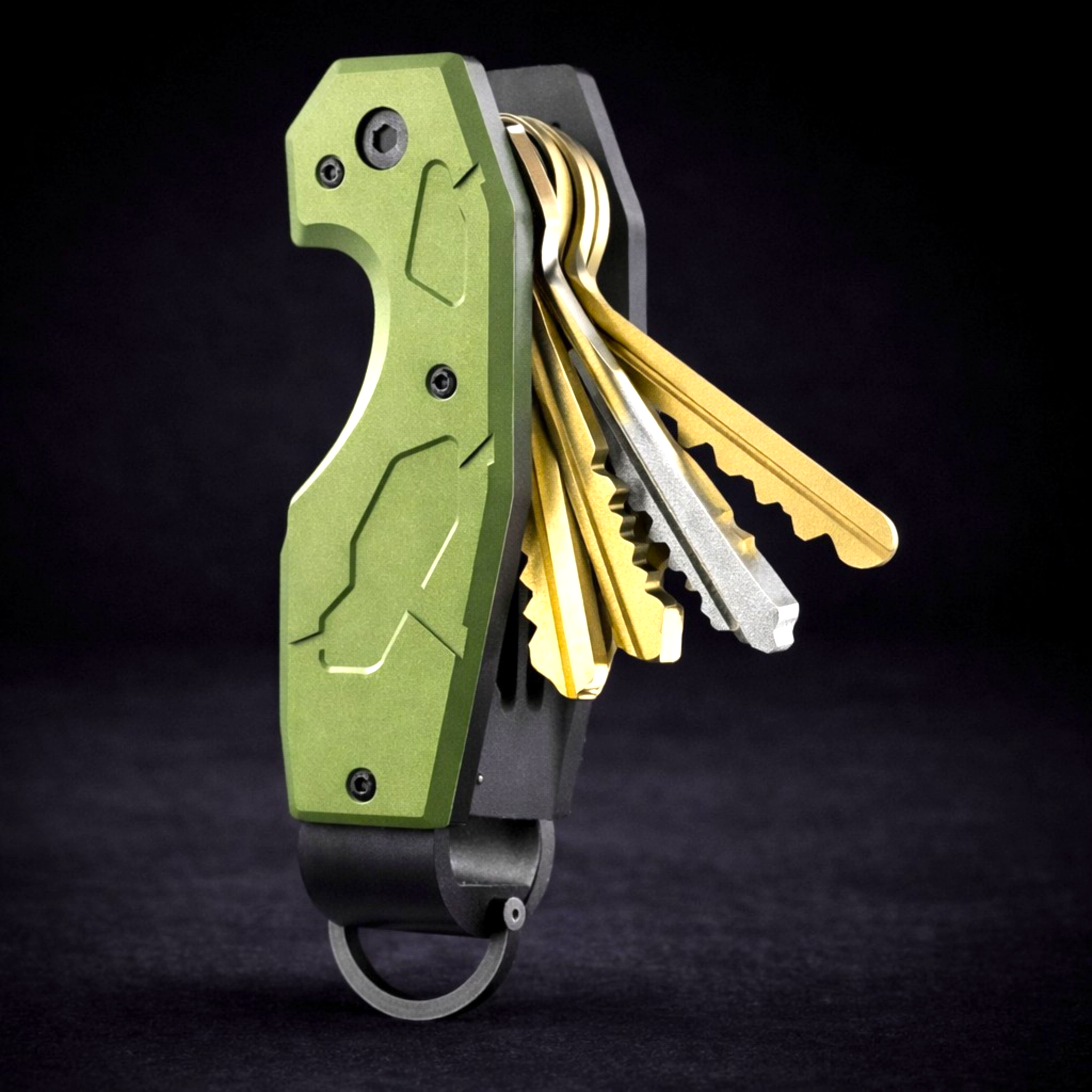 Slim Key Organizer aus Aluminium – Bis zu 5 Schlüssel