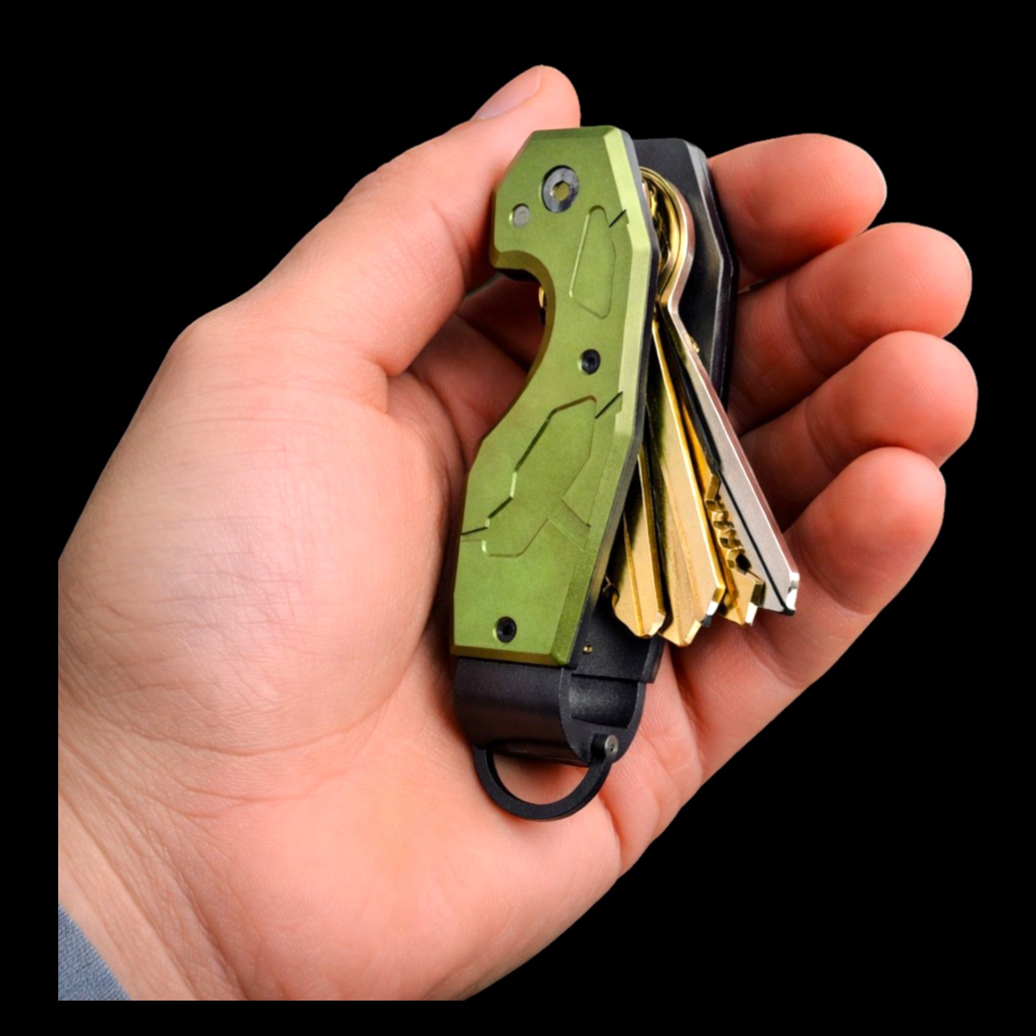 Slim Key Organizer aus Aluminium – Bis zu 5 Schlüssel